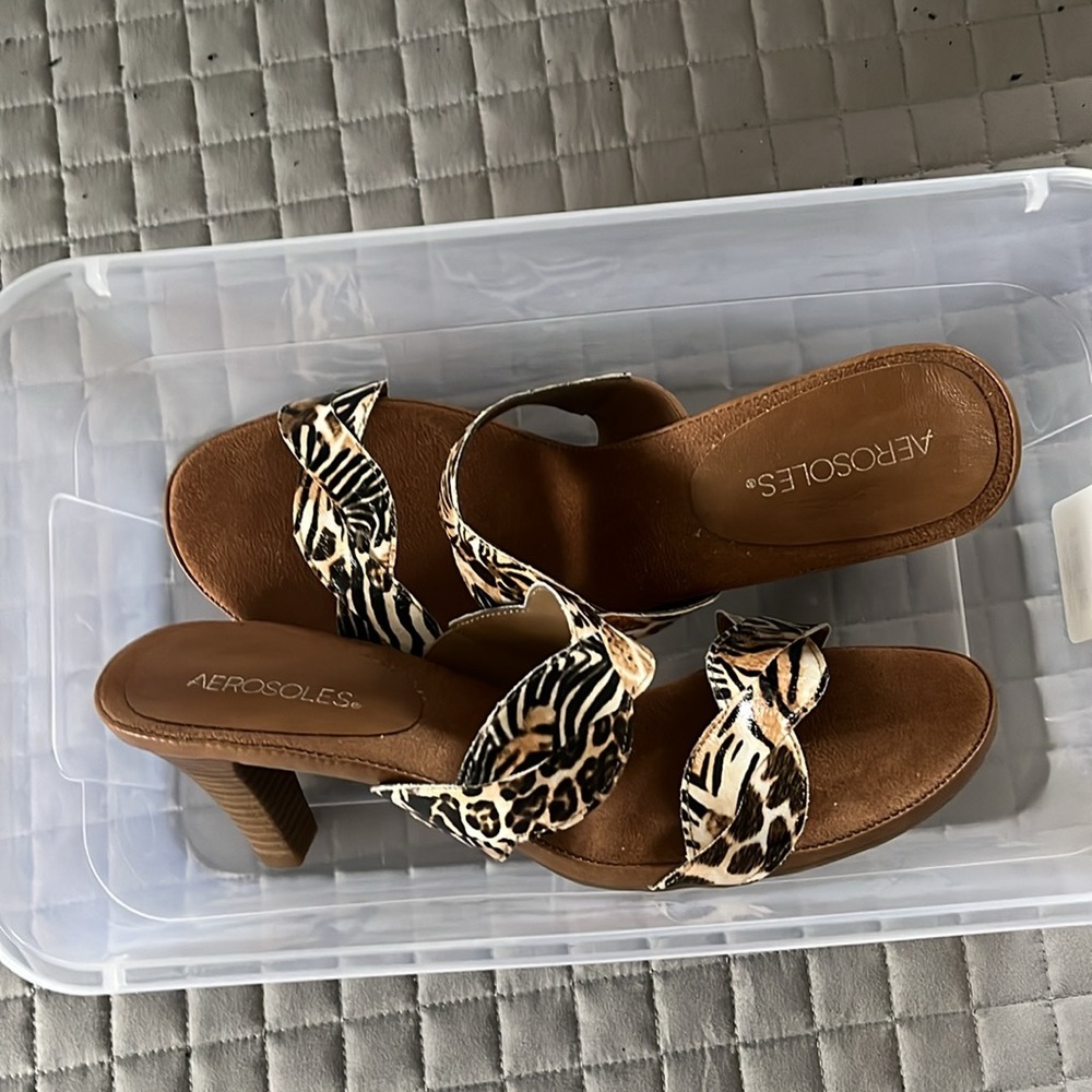 Animal Print Women's Sandal - Picture 12 of 12